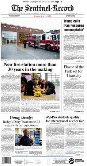 Cover of The Sentinel-Record