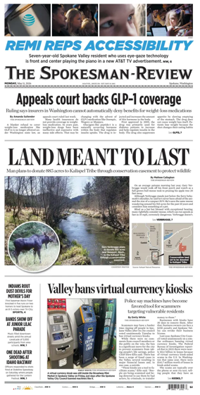 Cover of The Spokesman-Review (Spokane)