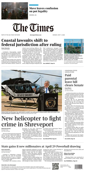 Cover of The Times (Shreveport)