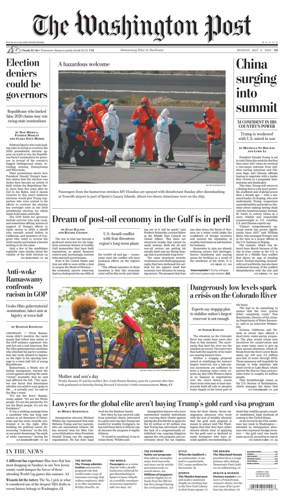 Cover of The Washington Post