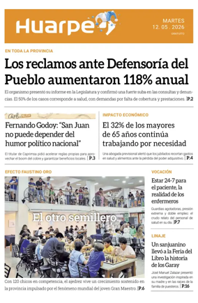 Cover of Diario Huarpe