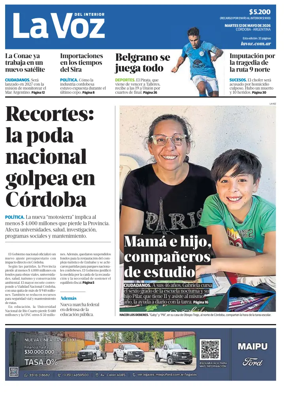 Cover of La Voz del Interior