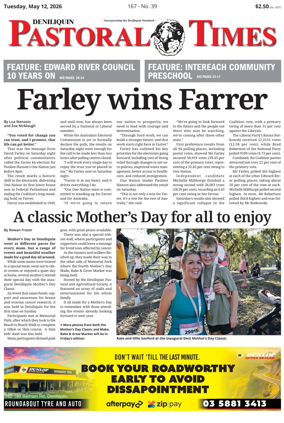 Cover of Deniliquin Pastoral Times
