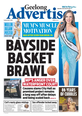 Cover of Geelong Advertiser