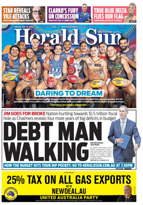 Cover of Herald Sun