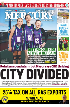 Cover of Mercury (Hobart)