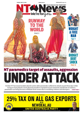 Cover of NT News