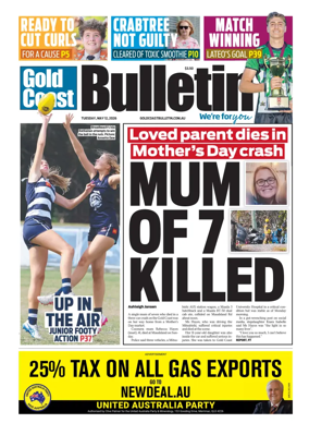 Cover of The Gold Coast Bulletin