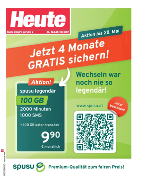Cover of Heute - Wien Ausgabe