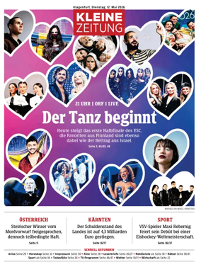 Cover of Kleine Zeitung Kaernten