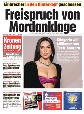 Cover of Kronen Zeitung