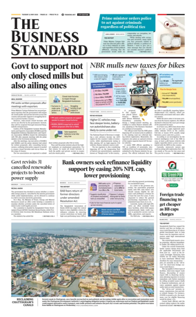 Cover of The Business Standard
