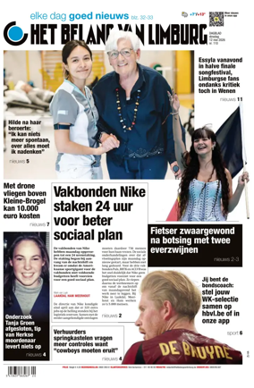Cover of Het Belang van Limburg