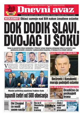 Cover of Dnevni avaz