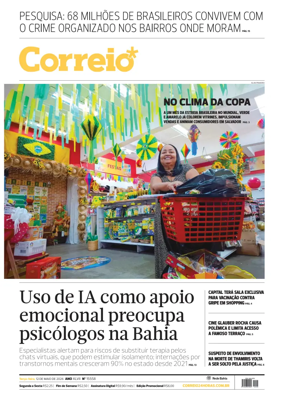 Cover of Correio da Bahia