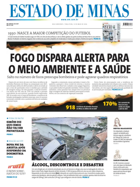 Cover of Estado de Minas (Brazil)