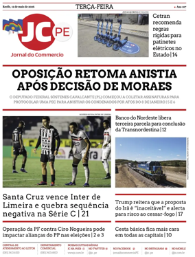 Cover of Jornal do Commercio
