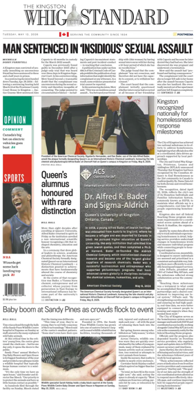 Cover of Kingston Whig-Standard