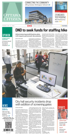 Cover of Ottawa Citizen