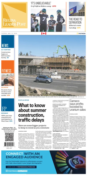 Cover of Regina Leader-Post