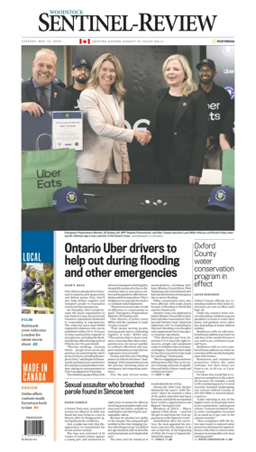 Cover of Sentinel-Review (Woodstock)