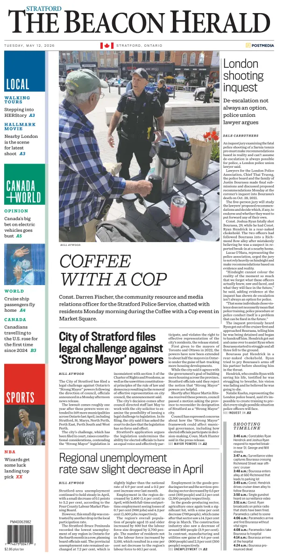 Cover of The Beacon Herald