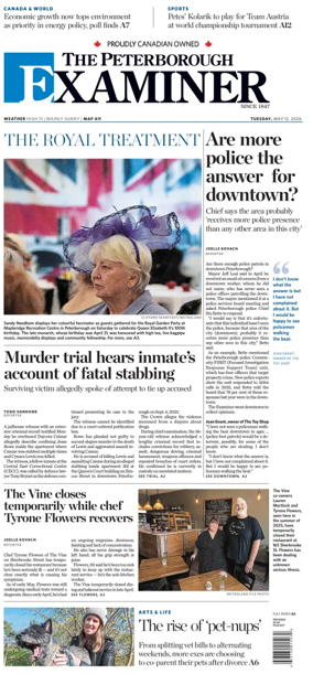 Cover of The Peterborough Examiner