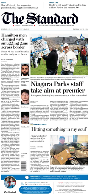 Cover of The Standard (St. Catharines)