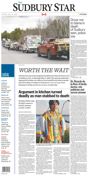 Cover of The Sudbury Star