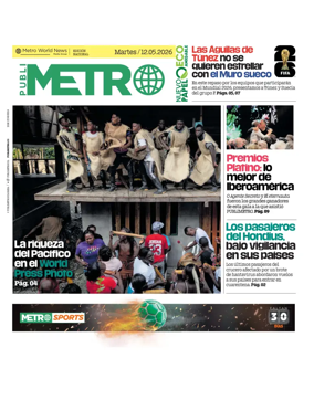 Cover of Publimetro Colombia