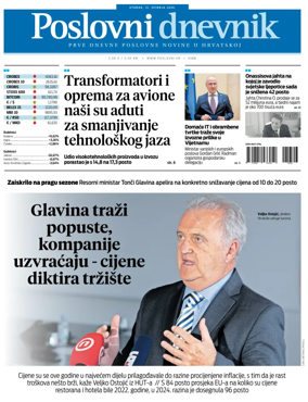 Cover of Poslovni Dnevnik
