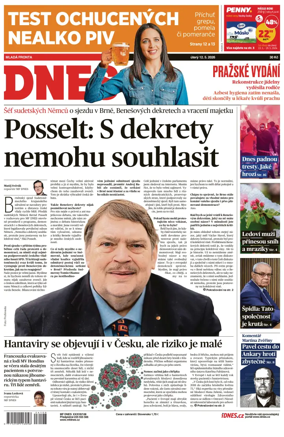 Cover of MF DNES