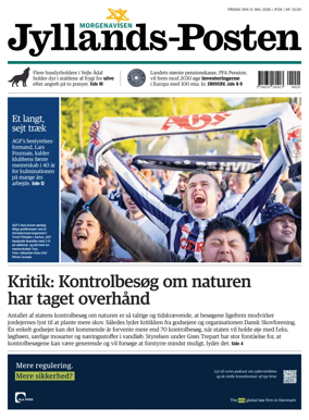 Cover of Jyllands-Posten