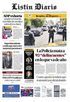 Cover of Listin Diario