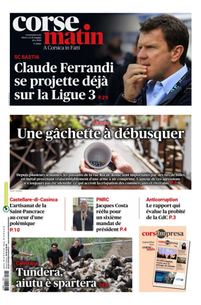 Cover of Corse Matin