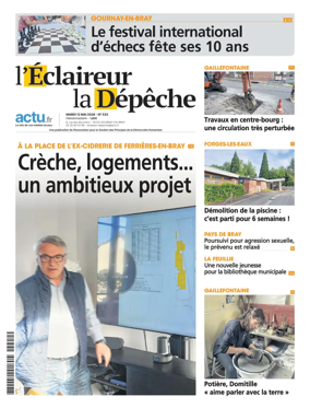 Cover of l'Eclaireur la Depeche