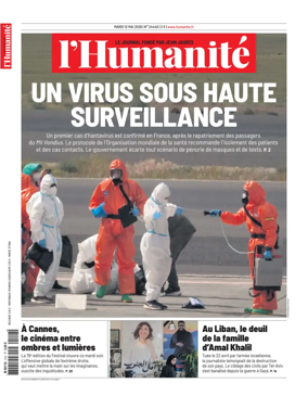 Cover of L'HUMANITE
