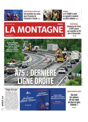 Cover of La Montagne (Moulins)