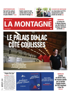 Cover of La Montagne (Vichy)