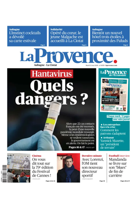 Cover of La Provence Aubagne-La Ciotat