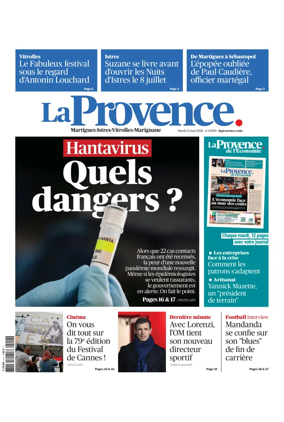 Cover of La Provence Martigues-Istres-Vitrolles-Marignane