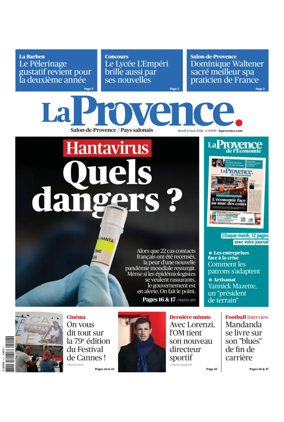 Cover of La Provence Salon-de-Provence / Pays salonais