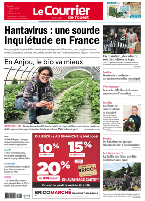 Cover of Le Courrier de l’Ouest (Angers)