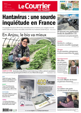 Cover of Le Courrier de l’Ouest (Cholet)