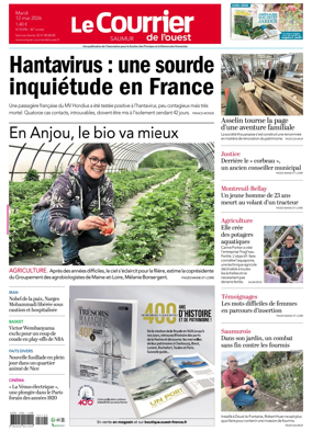 Cover of Le Courrier de l’Ouest (Saumur)