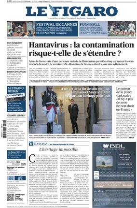 Cover of Le Figaro