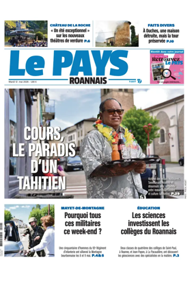 Cover of Le Pays Roannais (Roanne)