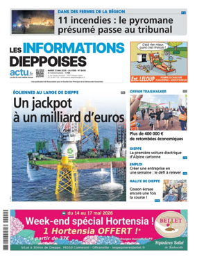 Cover of Les Informations Dieppoises