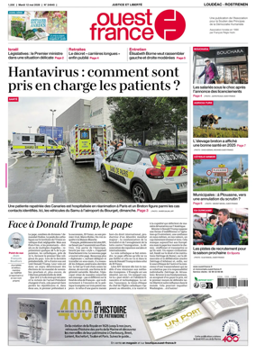 Cover of Ouest France (Loudeac / Rostrenen)