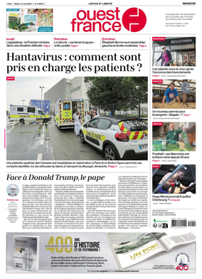 Cover of Ouest France (Manche)